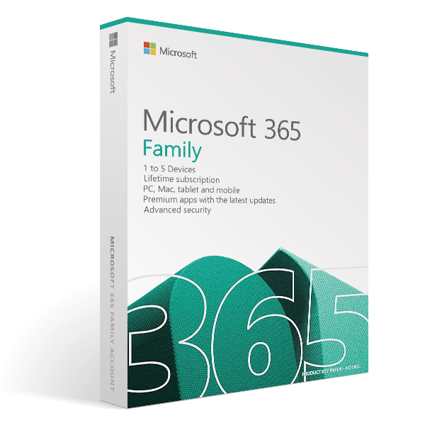 Office 365 Family account – Microsoft 365 Family digital account