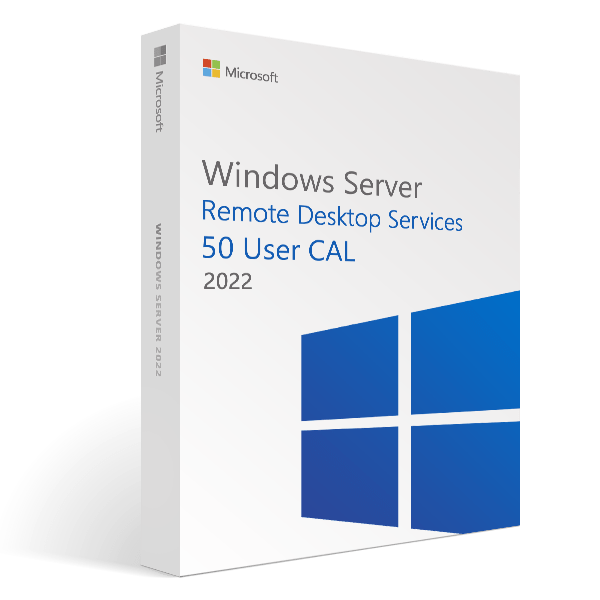 Windows Server 2022 RDS 50 User CAL – Remote Desktop Services license