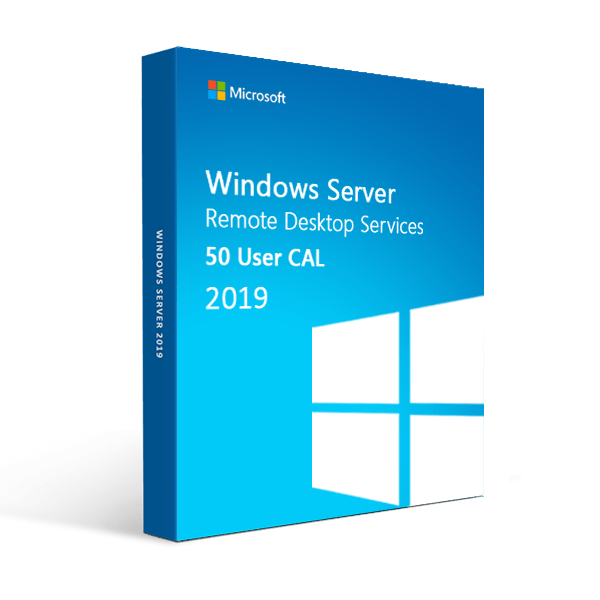 Windows Server 2019 RDS 50 User CAL – Remote Desktop Services license